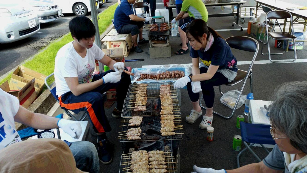 20160730焼鳥ボランティア3